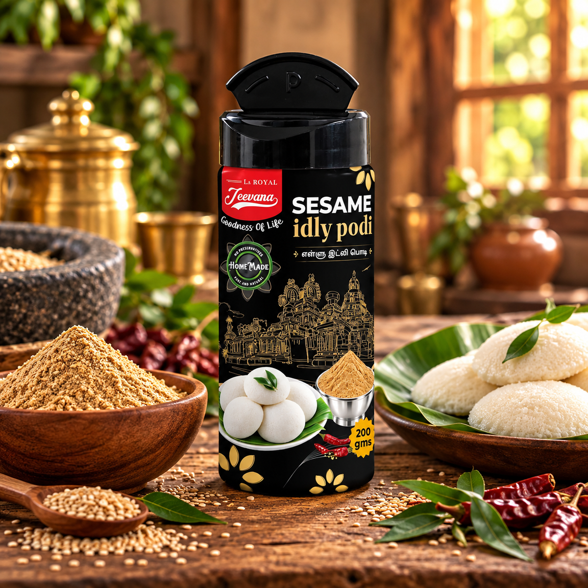 Sesame Idly Podi
